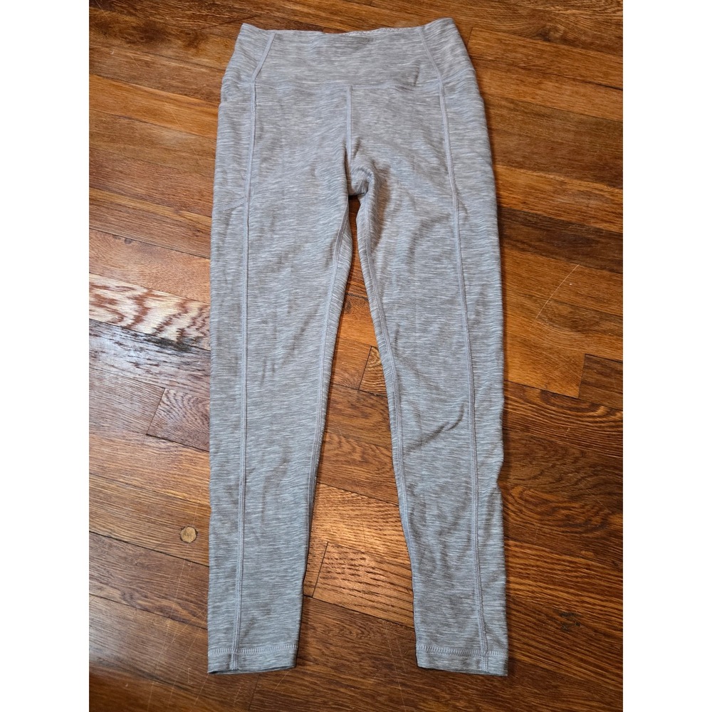 Victorias Secret Gray Space Dye High Waisted Leggings with Pockets Small